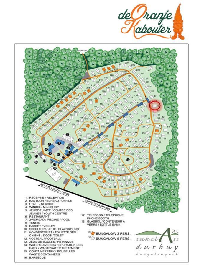 De Oranje Kabouter Villa Durbuy Exteriör bild